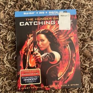The Hunger Games Catching Fire blu-Ray